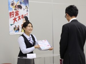 笑顔でわかりやすく説明する山中優依さん