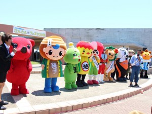 登場したマスコットキャラクターたち