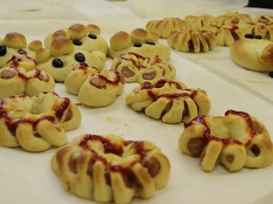 おいしそうなパンが焼きあがりました