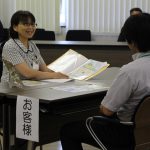 スマイルサポーター部門で最優秀賞に輝いた山口さん（9月20日）