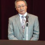 あいさつする杉﨑幸治部会長(9月19日)