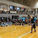 盛り上がったフリースロー大会（10月28日）