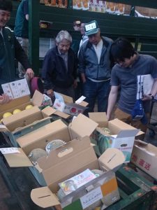 20万円で落札された貴味メロン(6月2日)