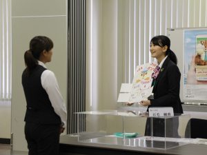最優秀賞を受賞した石毛さん(11月7日)