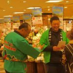 産地をPRしました（2月23日）