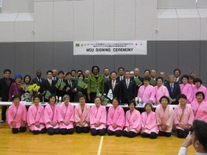 参加者全員で記念撮影(1月15日)