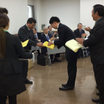 優秀者の表彰を行いました（3月10日）
