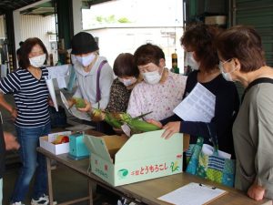 とうもろこし目ぞろえ会(6月5日　営農センターそうさ)