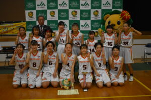 女子優勝の八日市場MBC